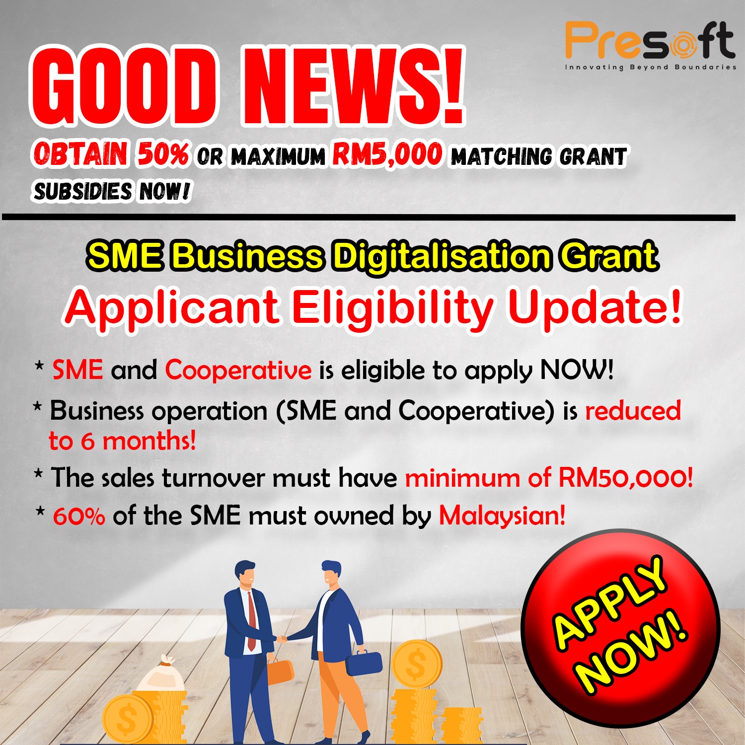 SME Business Digitalisation Matching Grant Eligibility UPDATED ...