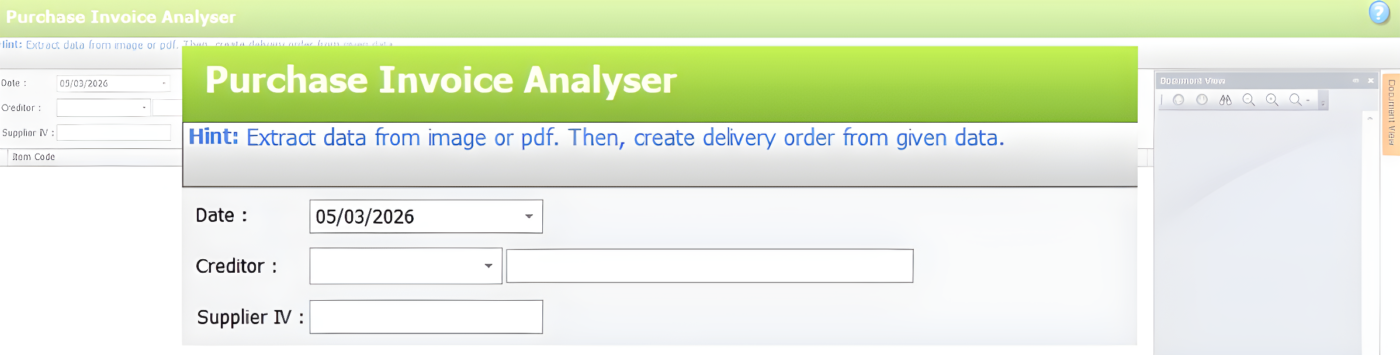 High-accuracy OCR for accounting receipts using AI powered receipt scanner Malaysia.