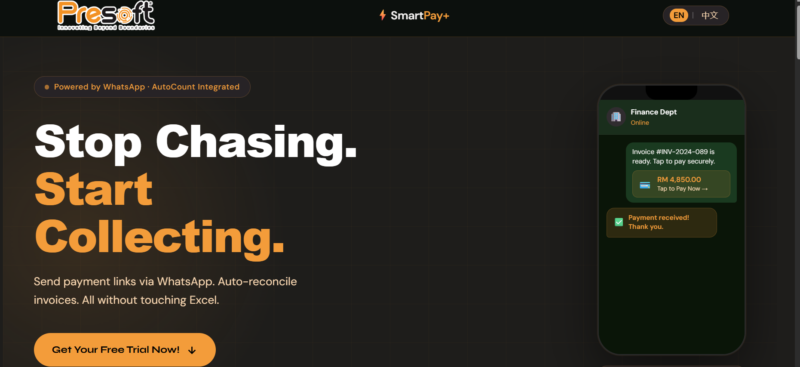 Whatsapp Smart Pay blog link